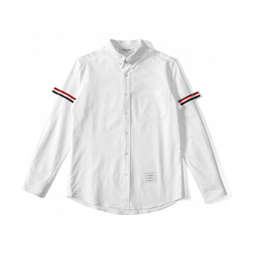 TOM BROWNE ARM DOUBLE BAND Classic Shirt